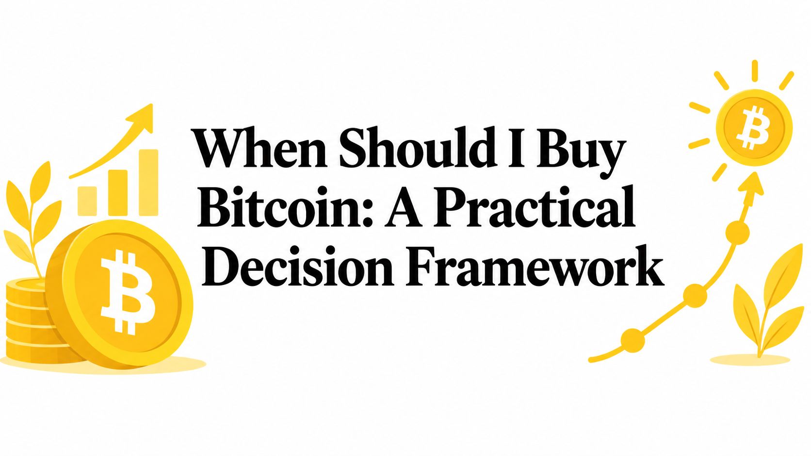 When Should I Buy Bitcoin: A Practical Decision Framework