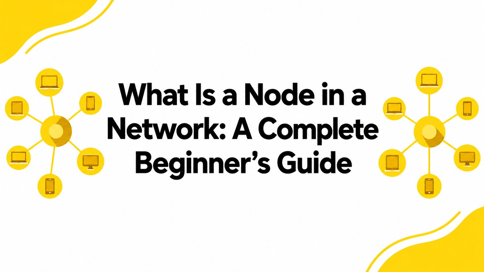 What Is a Node in a Network: A Complete Beginner's Guide