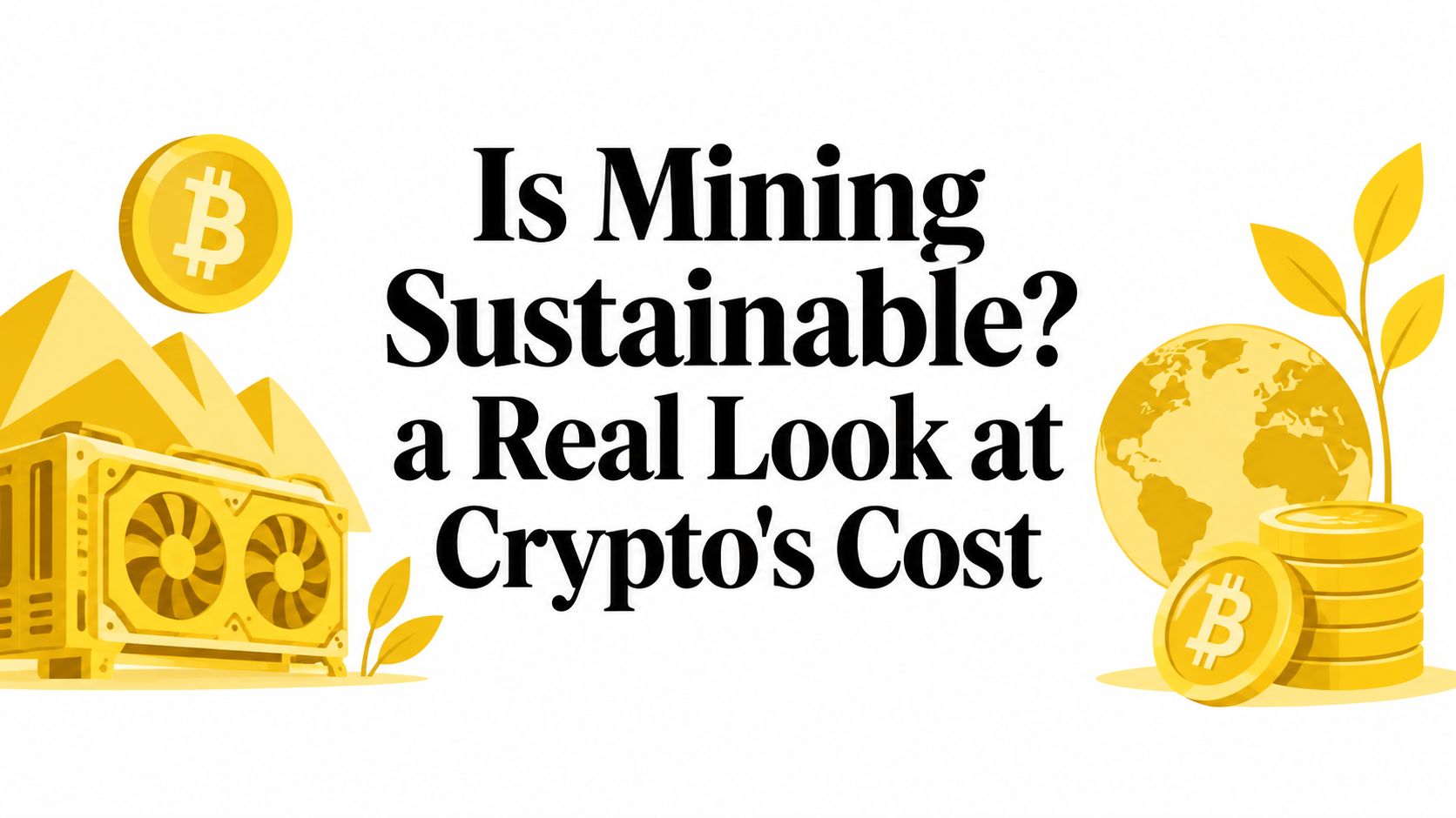Is Mining Sustainable? a Real Look at Crypto's Cost