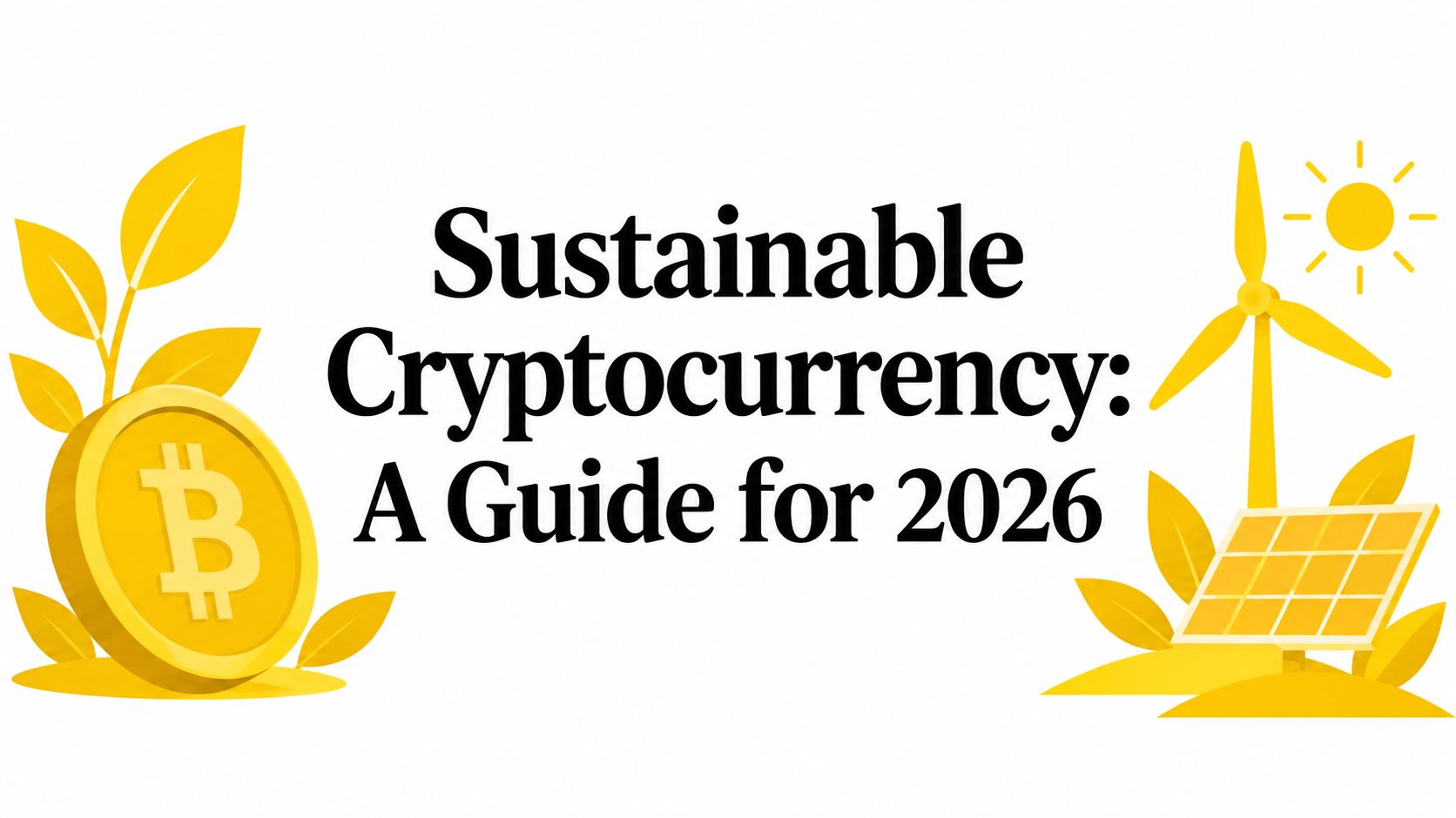 Sustainable Cryptocurrency: A Guide for 2026