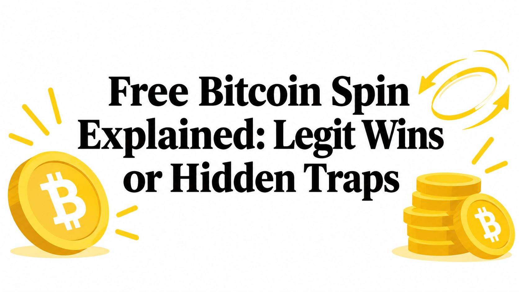 Free Bitcoin Spin Explained: Legit Wins or Hidden Traps