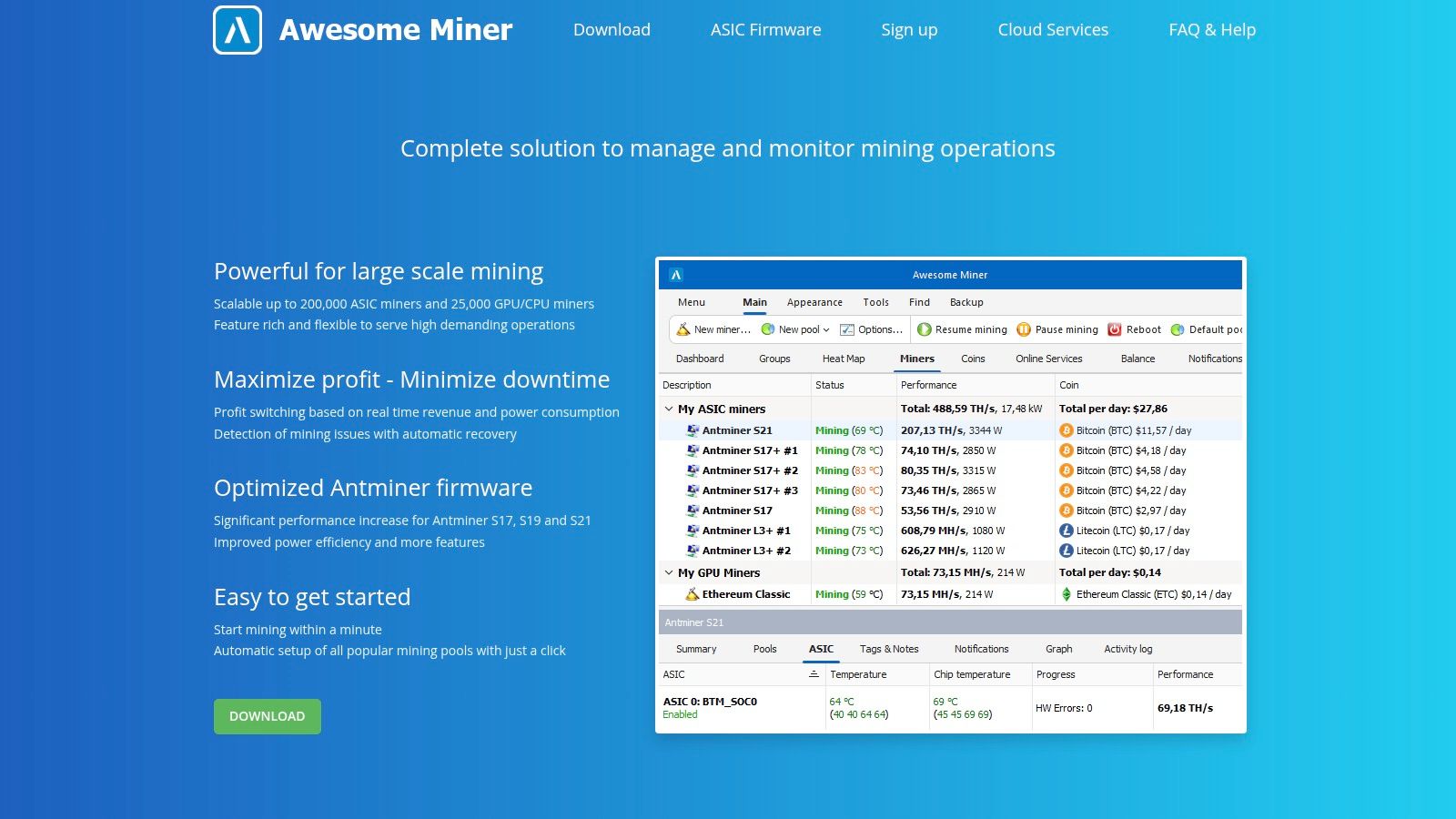 Awesome Miner