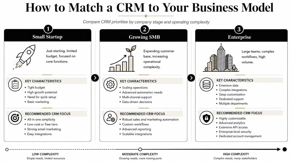 How to Match a CRM to Your Business Model
