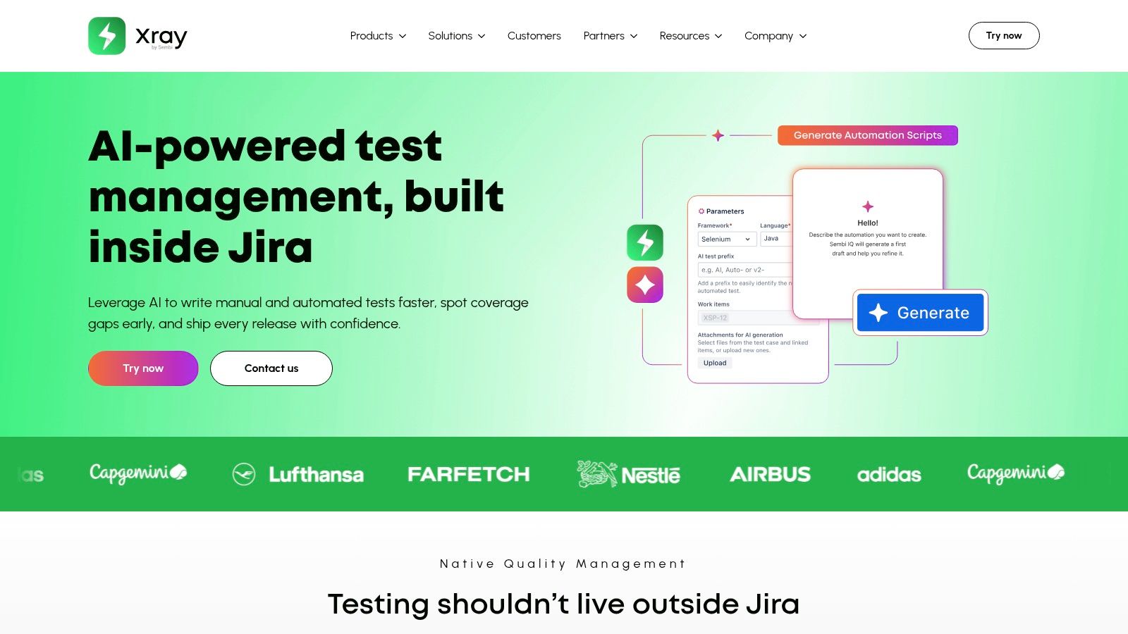 Xray test management for Jira