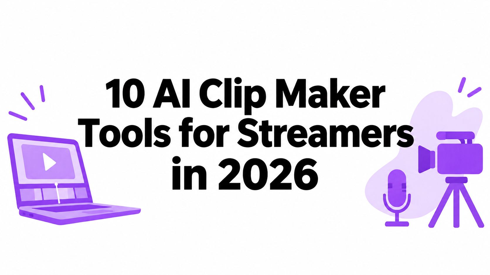 10 AI Clip Maker Tools for Streamers in 2026