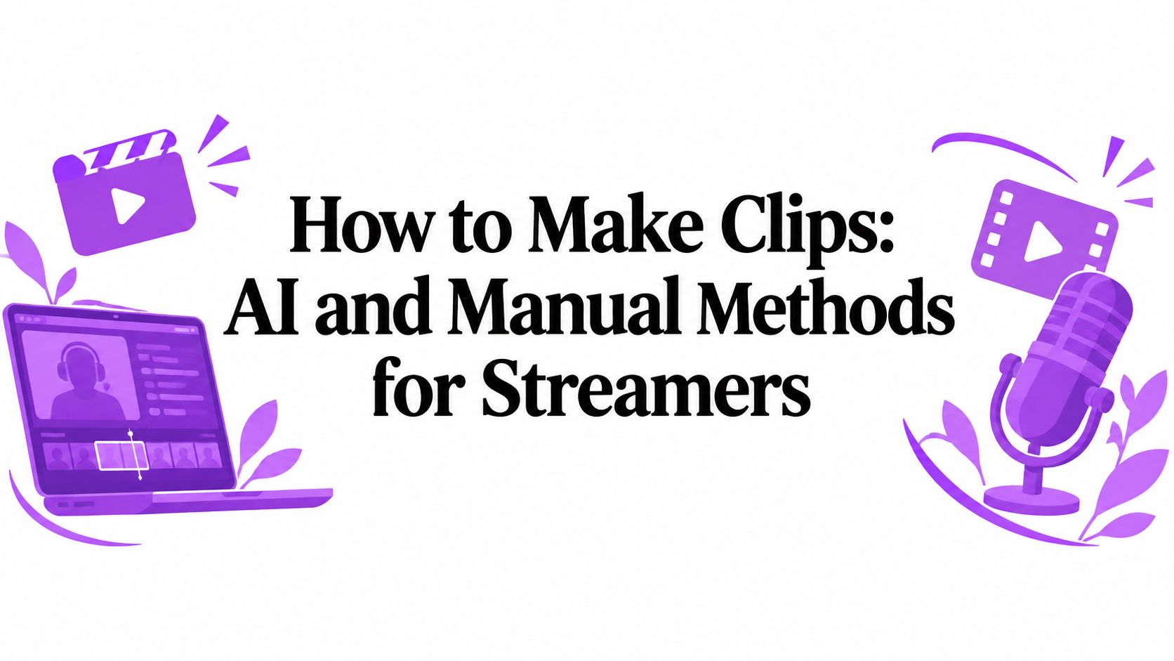 How to Make Clips: AI and Manual Methods for Streamers