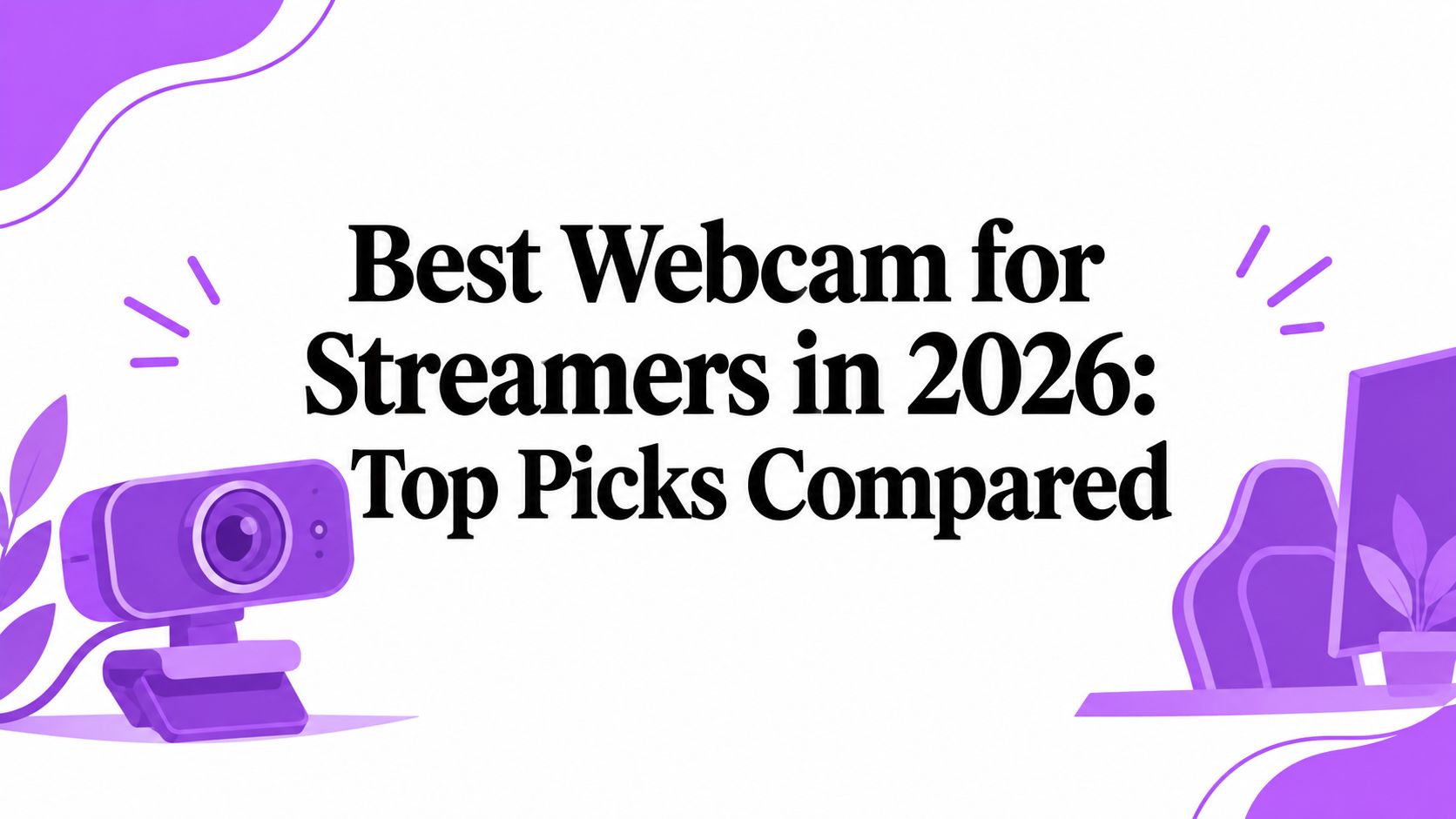 Best Webcam for Streamers in 2026: Top Picks Compared
