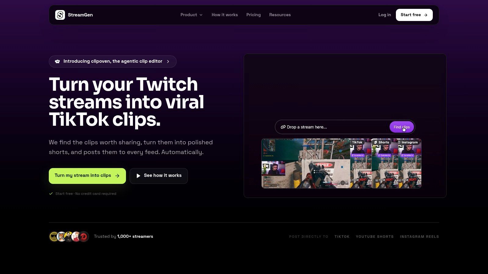 Screenshot from https://streamgen.cc