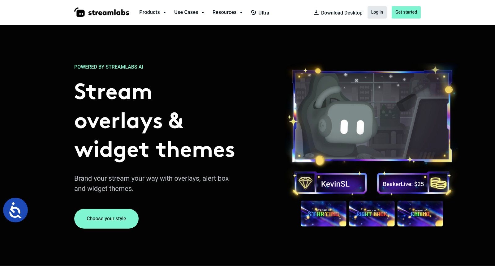 Streamlabs Theme Library