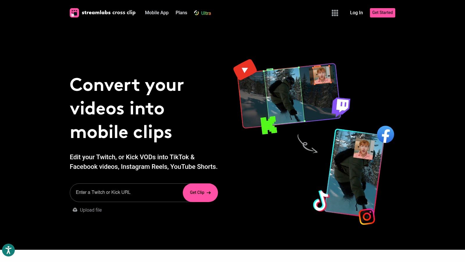 Crossclip from Streamlabs
