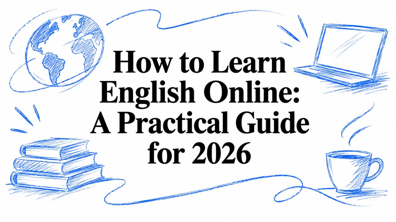 How to Learn English Online: A Practical Guide for 2026