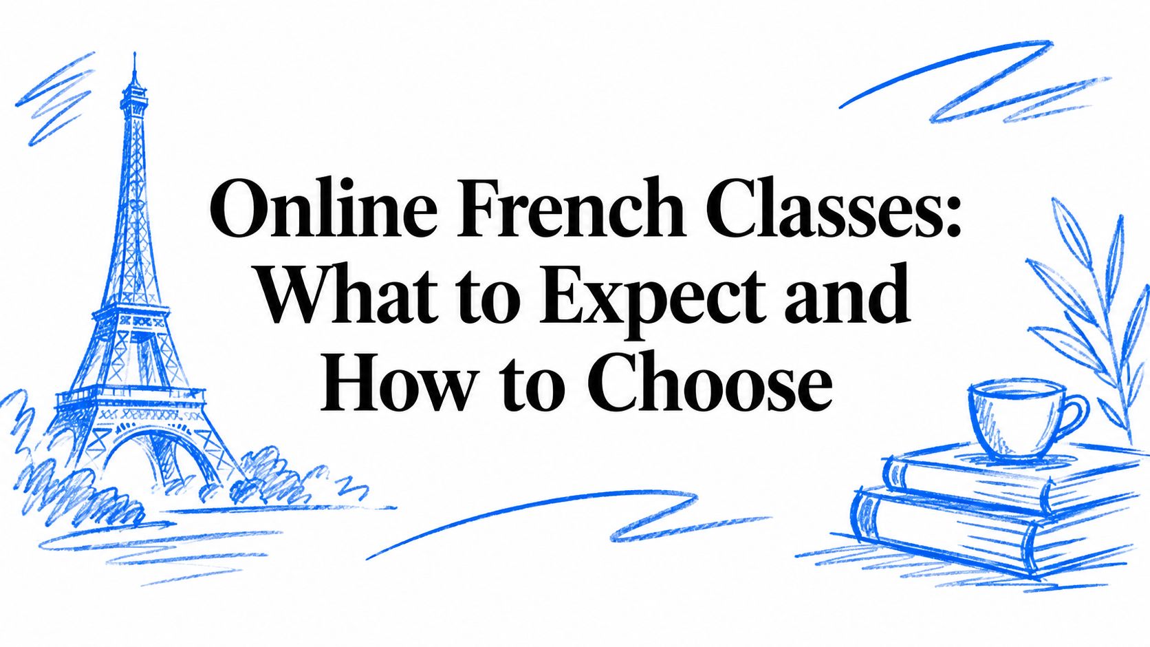 Online French Classes: What to Expect and How to Choose