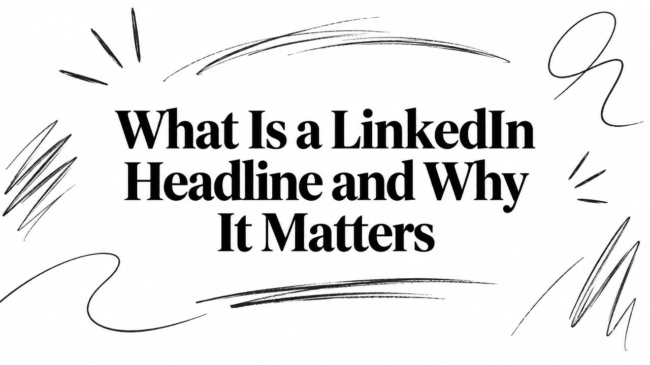 What Is a LinkedIn Headline and Why It Matters