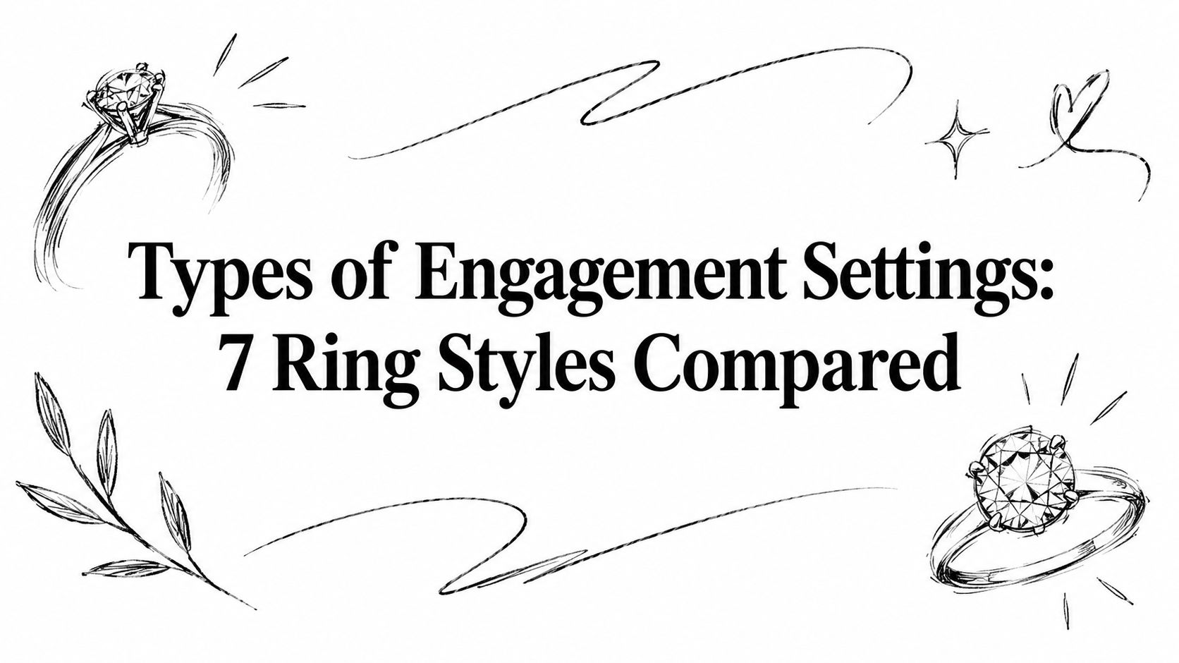 Types of Engagement Settings: 7 Ring Styles Compared
