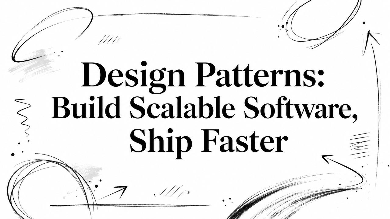 Design Patterns: Build Scalable Software, Ship Faster