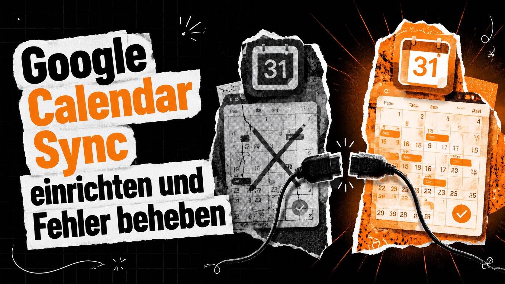 Google Calendar Sync einrichten und Fehler beheben