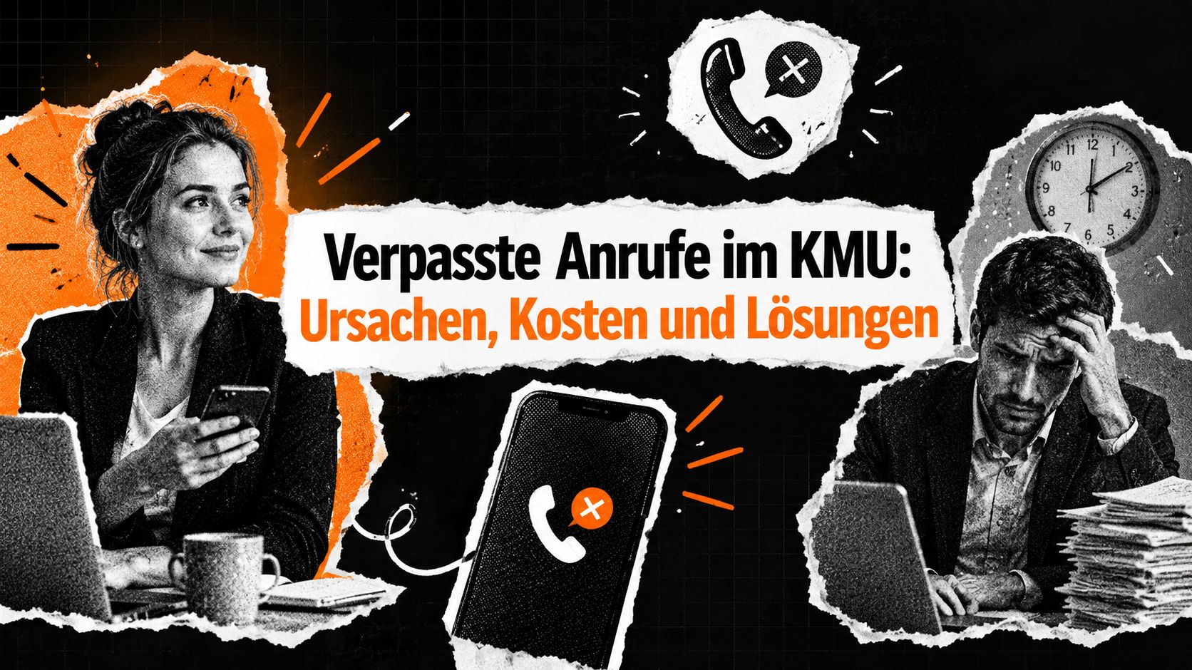 Verpasste Anrufe im KMU: Ursachen, Kosten und Lösungen