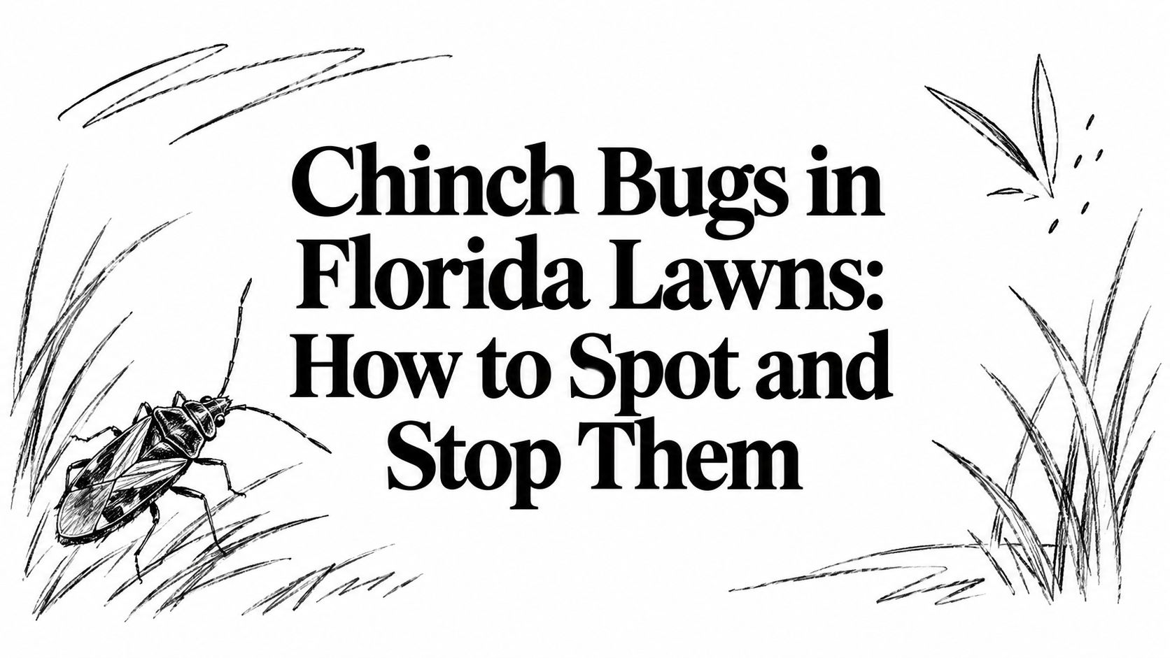 Chinch Bugs in Florida Lawns: How to Spot and Stop Them