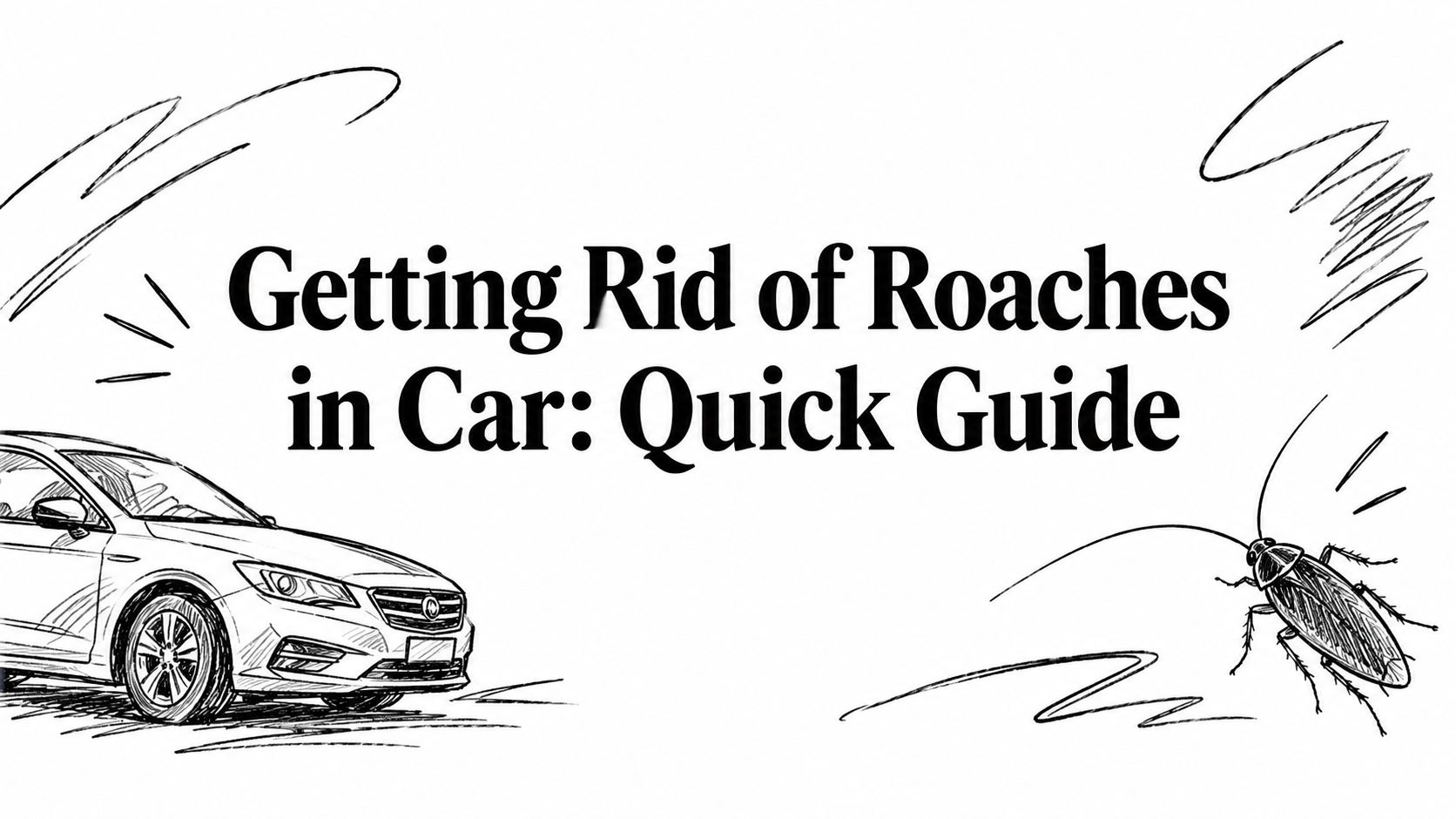 Getting Rid of Roaches in Car: Quick Guide
