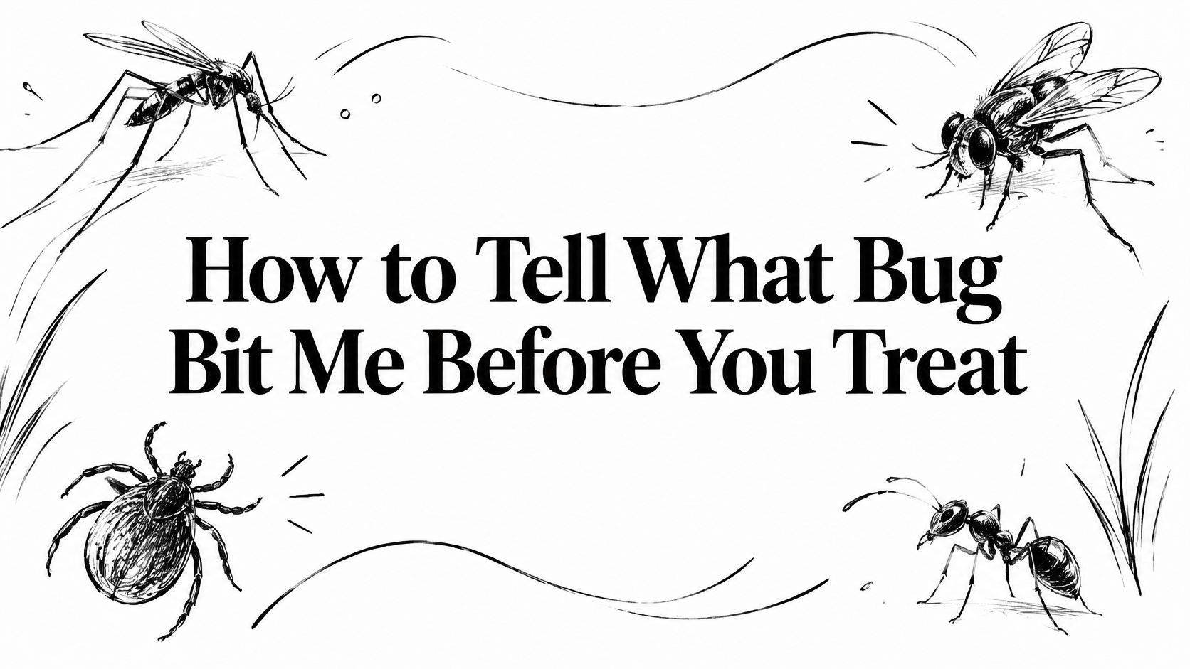 How to Tell What Bug Bit Me Before You Treat