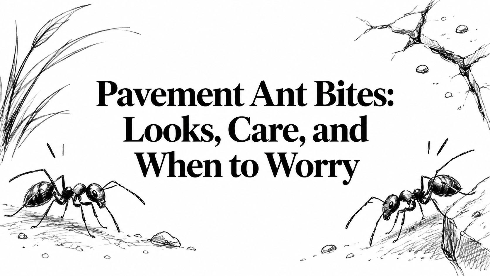 Pavement Ant Bites: Looks, Care, and When to Worry