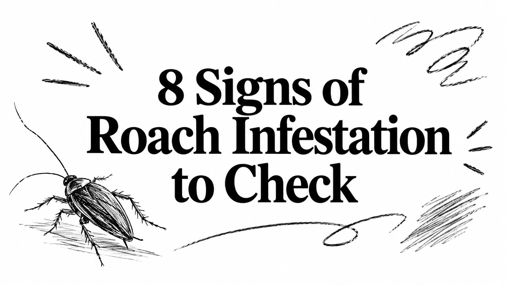 8 Signs of Roach Infestation to Check