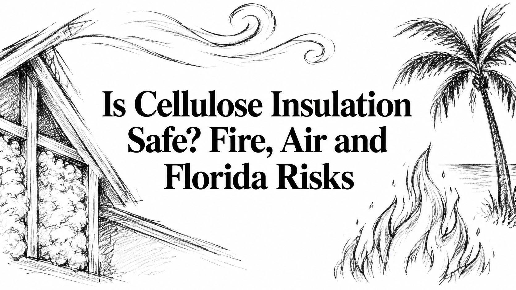Is Cellulose Insulation Safe? Fire, Air and Florida Risks