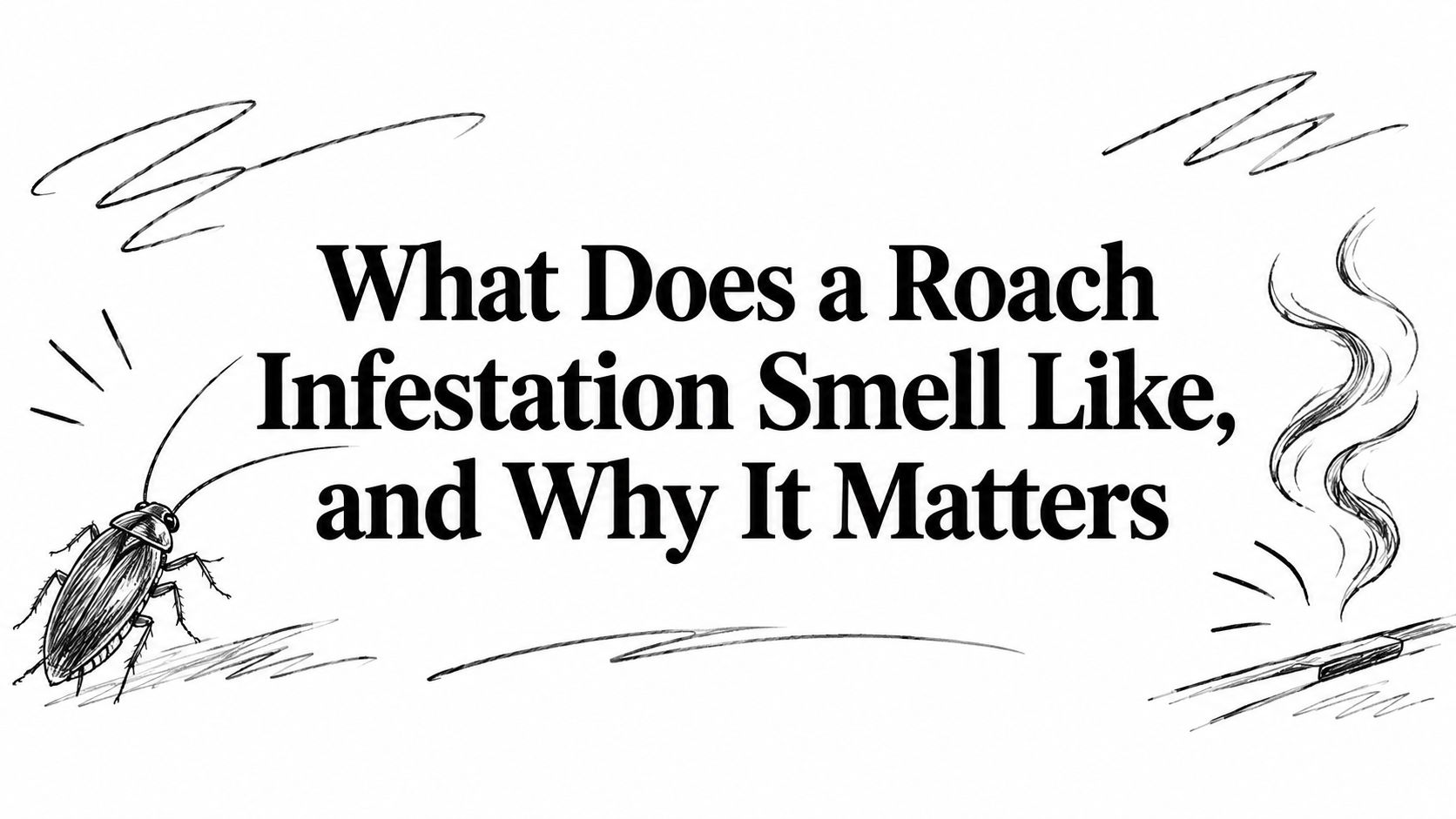 What Does a Roach Infestation Smell Like, and Why It Matters