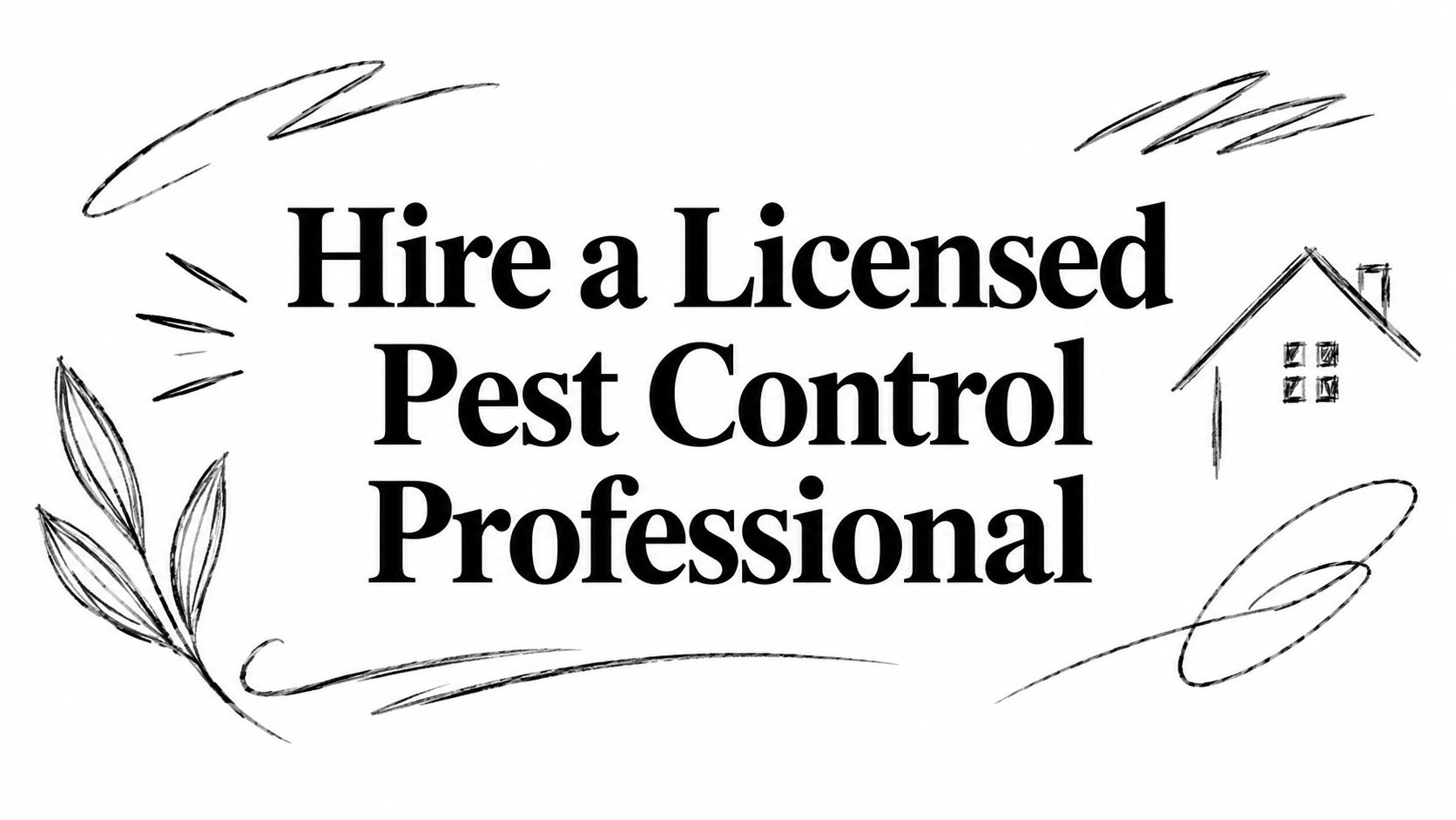 Hire a Licensed Pest Control Professional