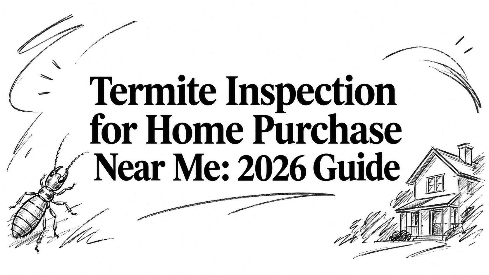 Termite Inspection for Home Purchase Near Me: 2026 Guide