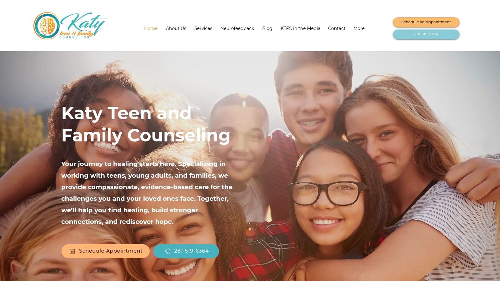 Screenshot from https://www.katyteenandfamilycounseling.com