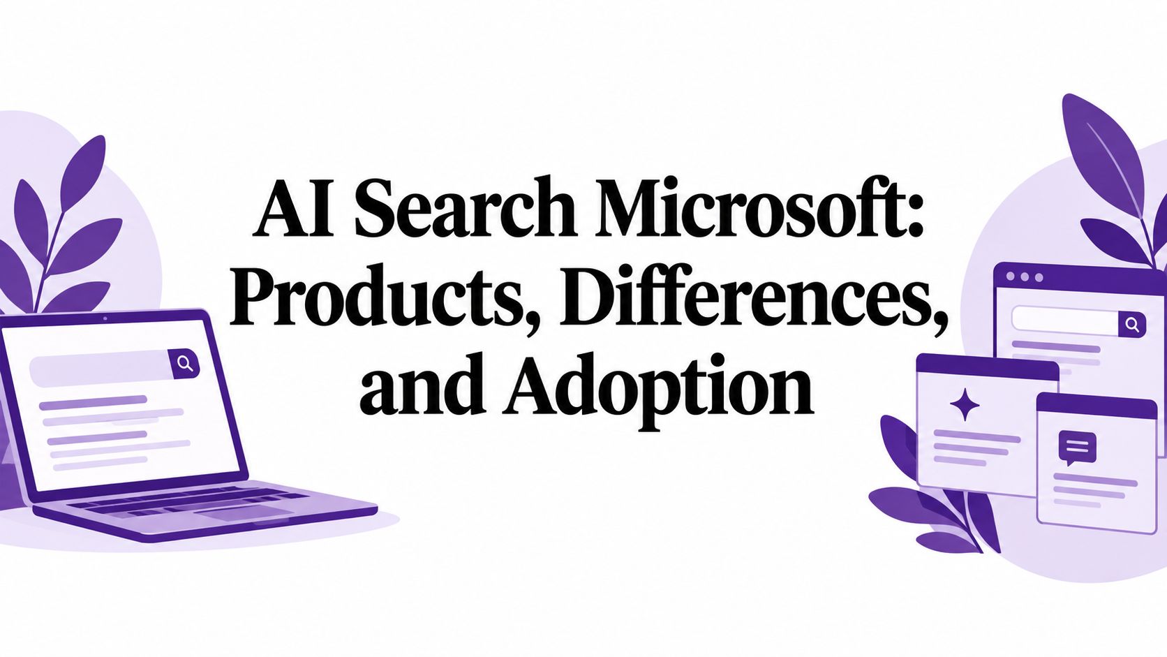 AI Search Microsoft: Products, Differences, and Adoption
