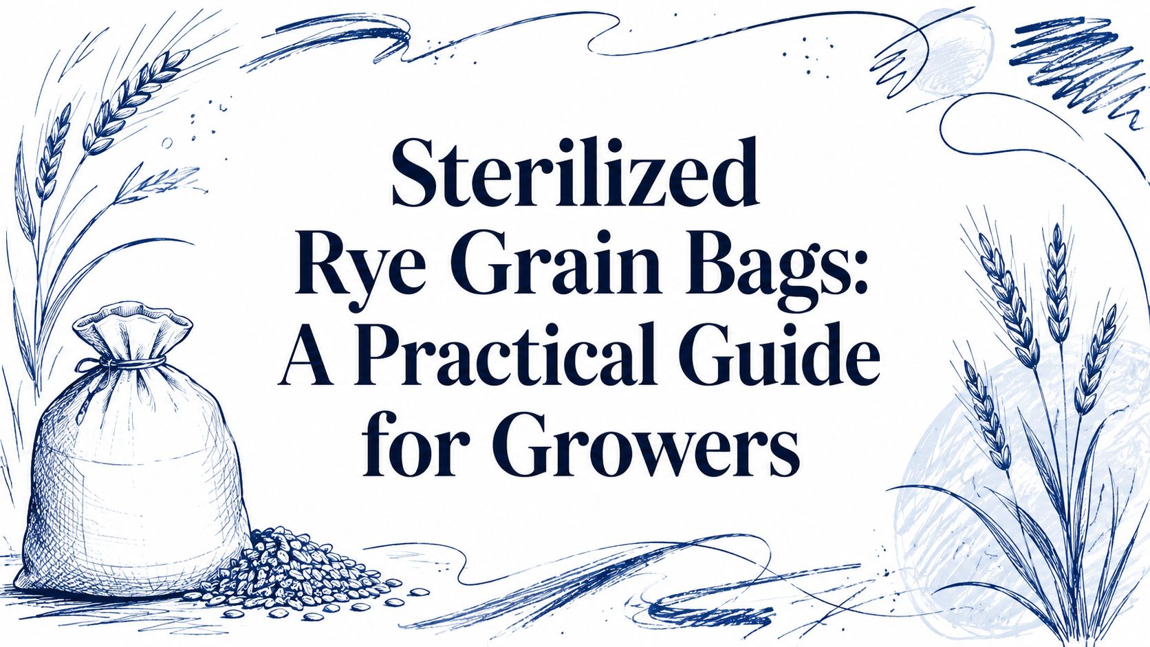 Sterilized Rye Grain Bags: A Practical Guide for Growers