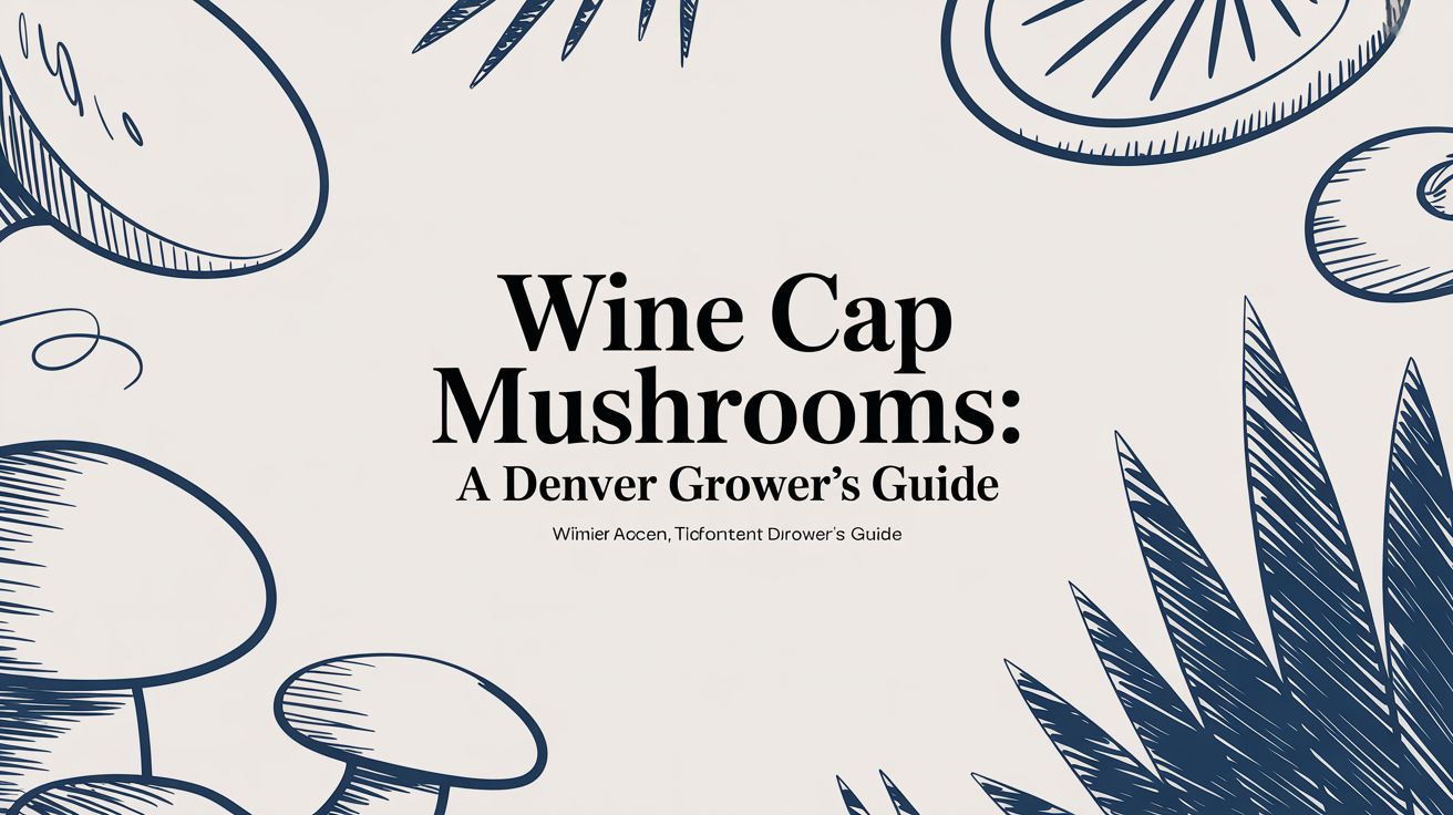Wine Cap Mushrooms: A Denver Grower's Guide