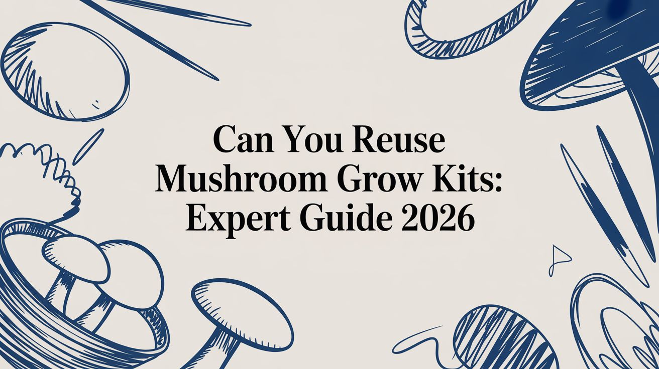 Can You Reuse Mushroom Grow Kits: Expert Guide 2026