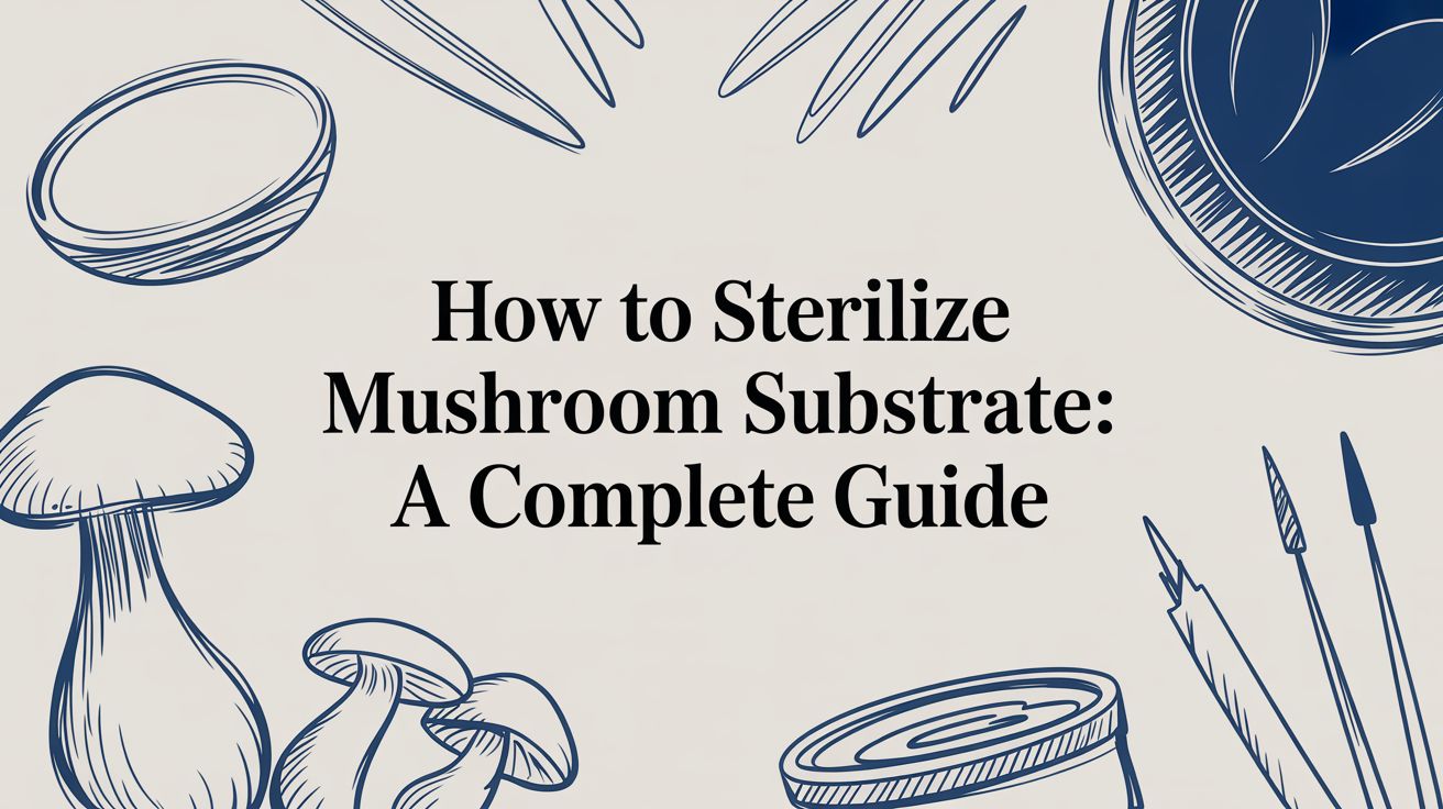 How to Sterilize Mushroom Substrate: A Complete Guide