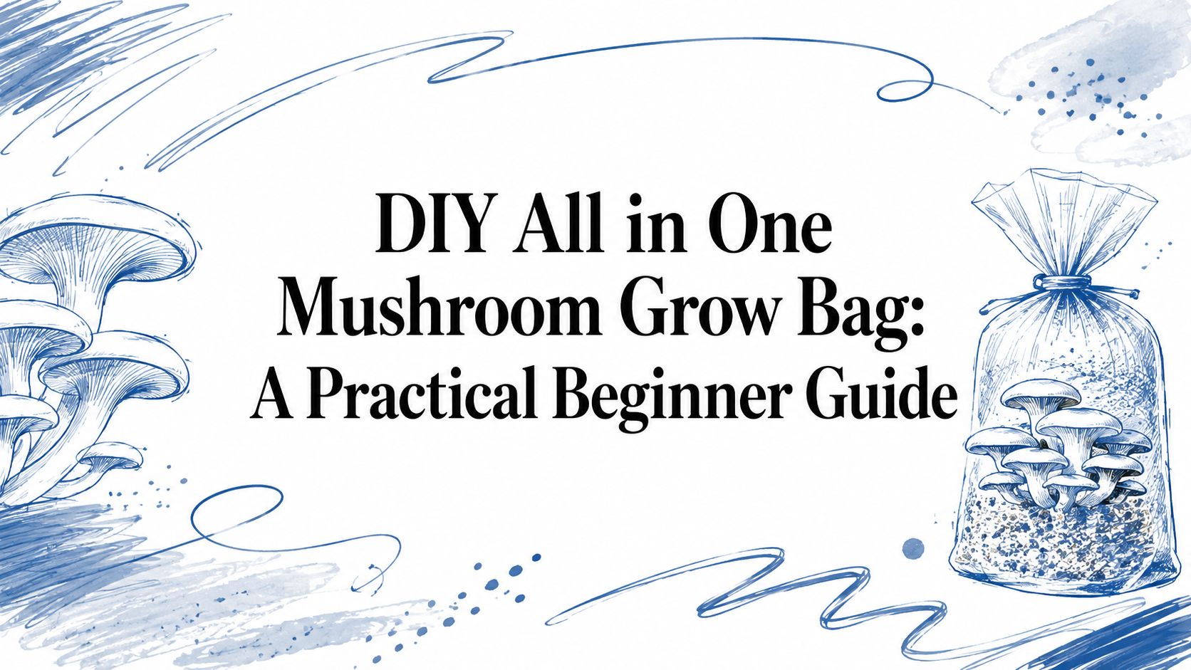 DIY All in One Mushroom Grow Bag: A Practical Beginner Guide
