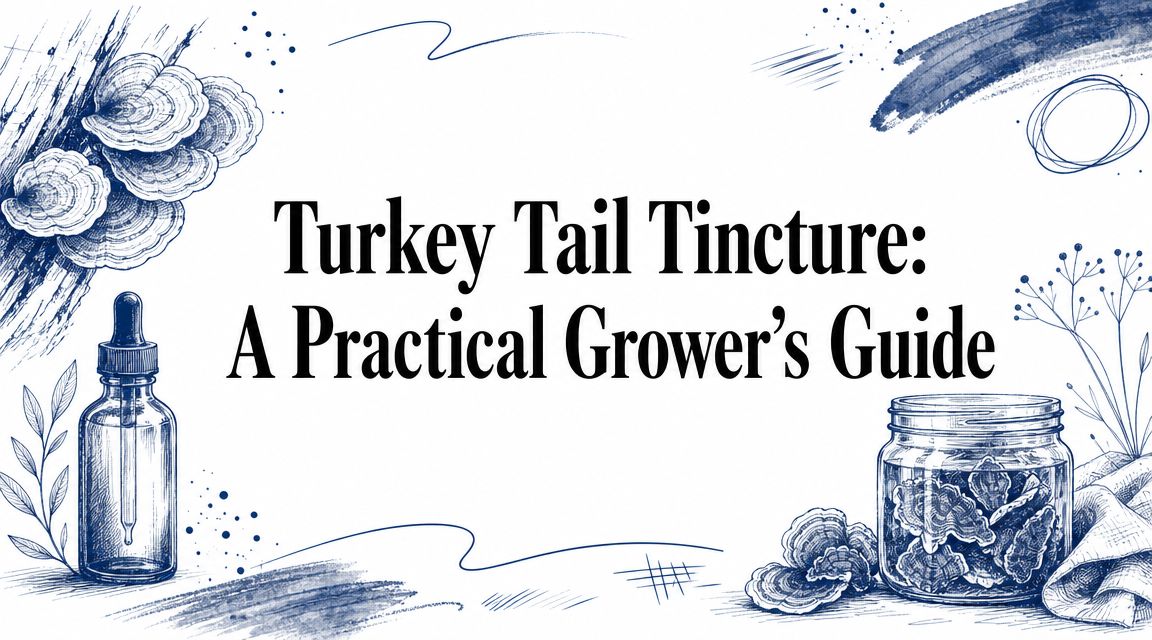 Turkey Tail Tincture: A Practical Grower's Guide