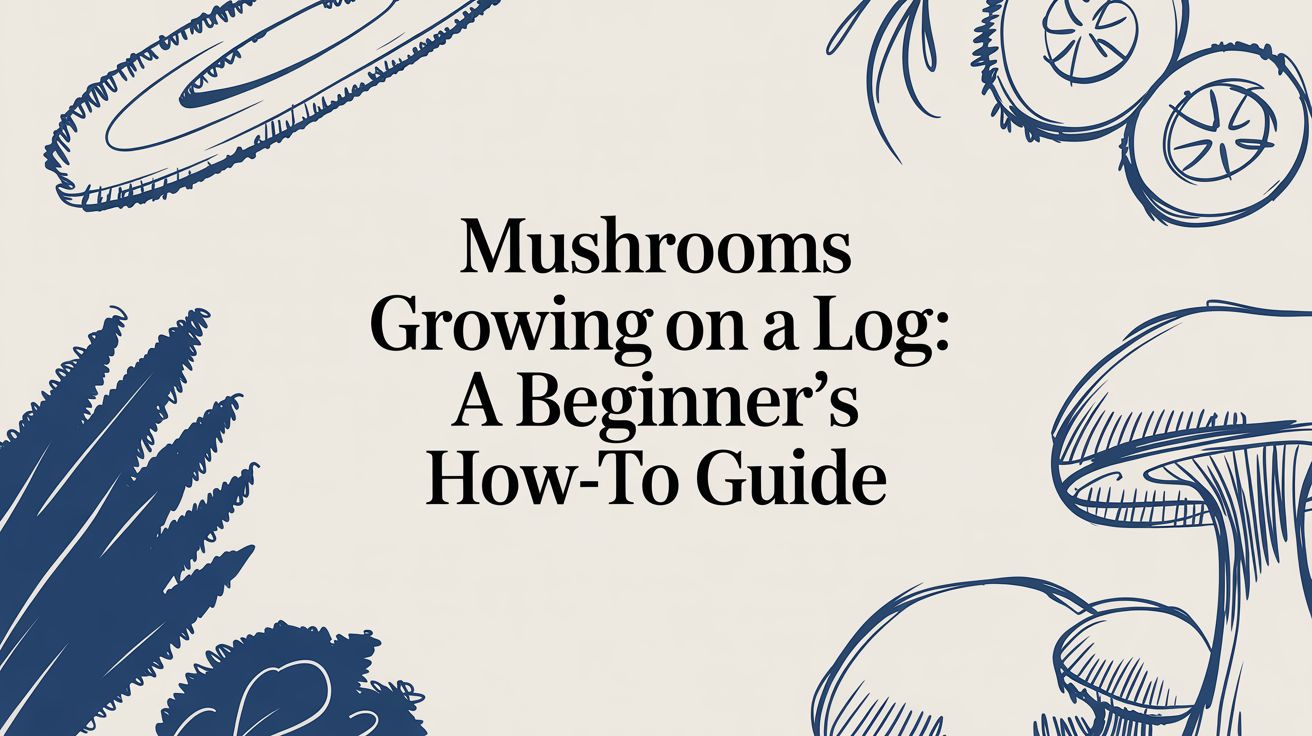 Mushrooms Growing on a Log: A Beginner's How-To Guide