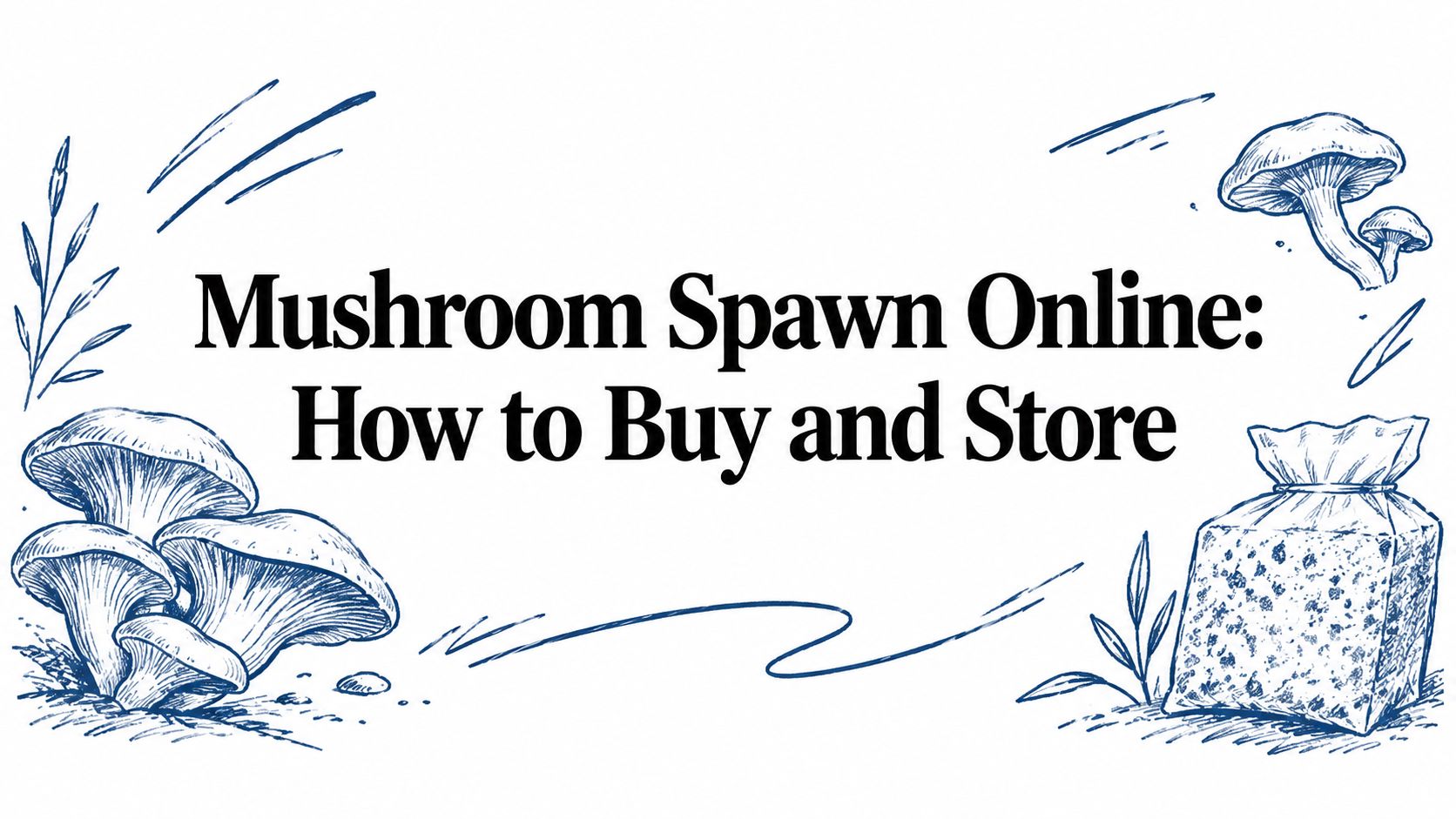 Mushroom Spawn Online: How to Buy and Store