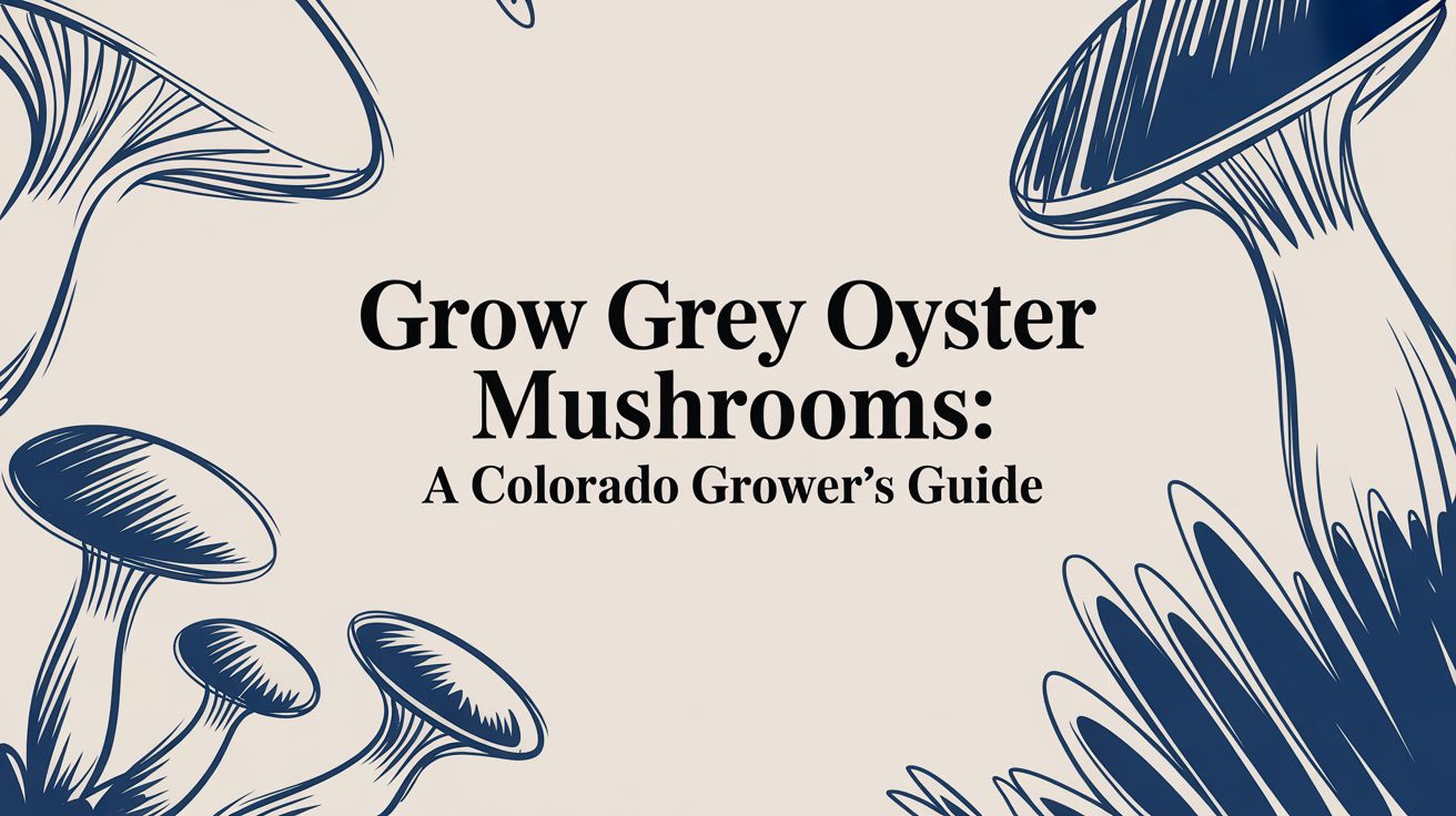 Grow Grey Oyster Mushrooms: A Colorado Grower's Guide