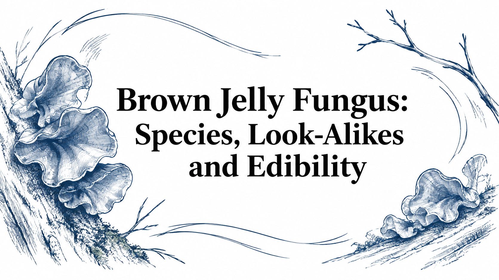 Brown Jelly Fungus: Species, Look-Alikes and Edibility