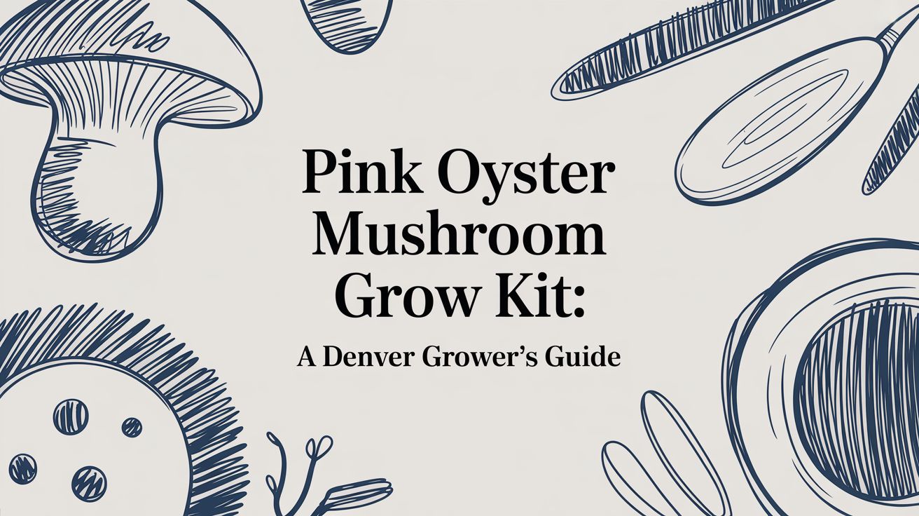 Pink Oyster Mushroom Grow Kit: A Denver Grower's Guide