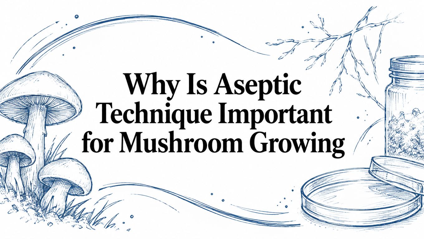 Why Is Aseptic Technique Important for Mushroom Growing