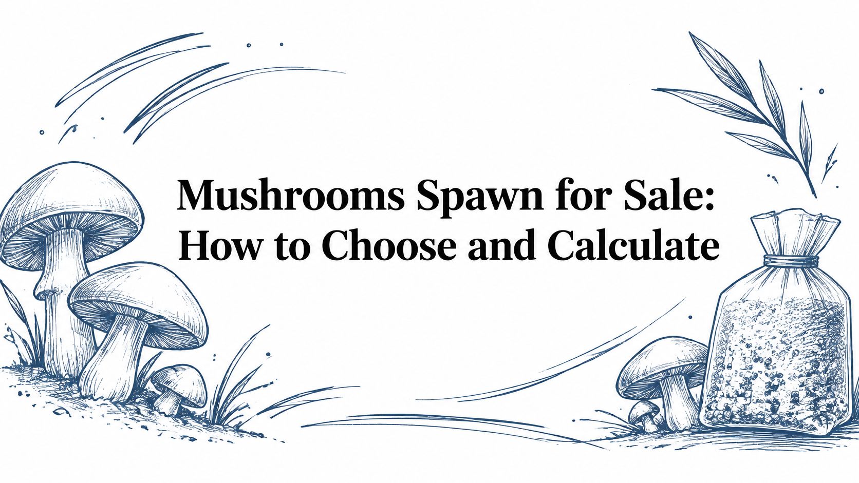 Mushrooms Spawn for Sale: How to Choose and Calculate