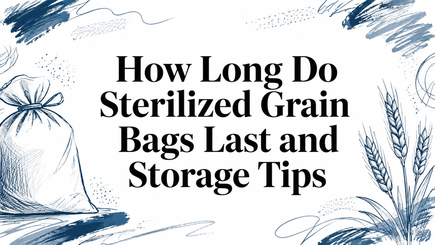 How Long Do Sterilized Grain Bags Last and Storage Tips