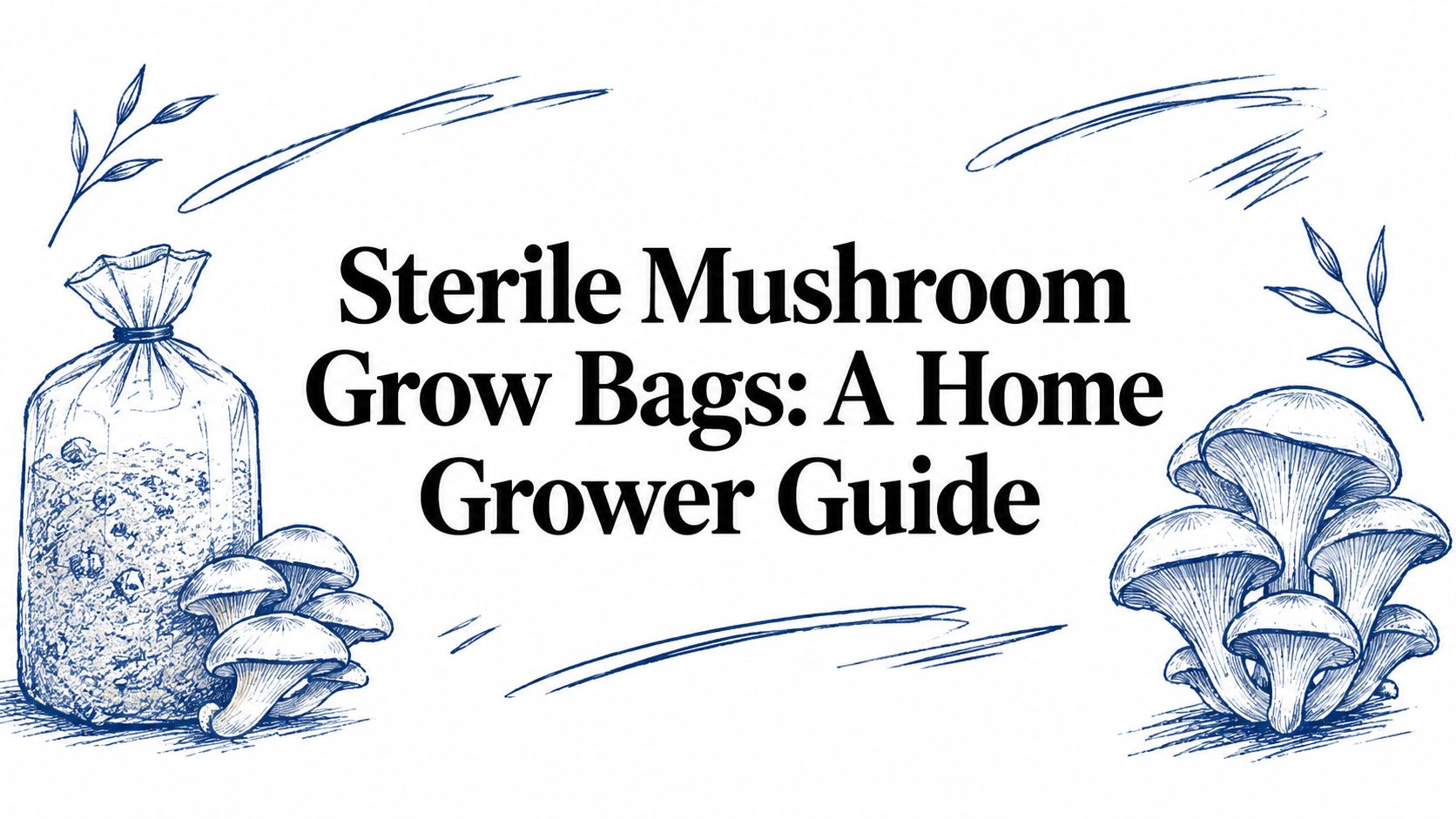 Sterile Mushroom Grow Bags: A Home Grower Guide