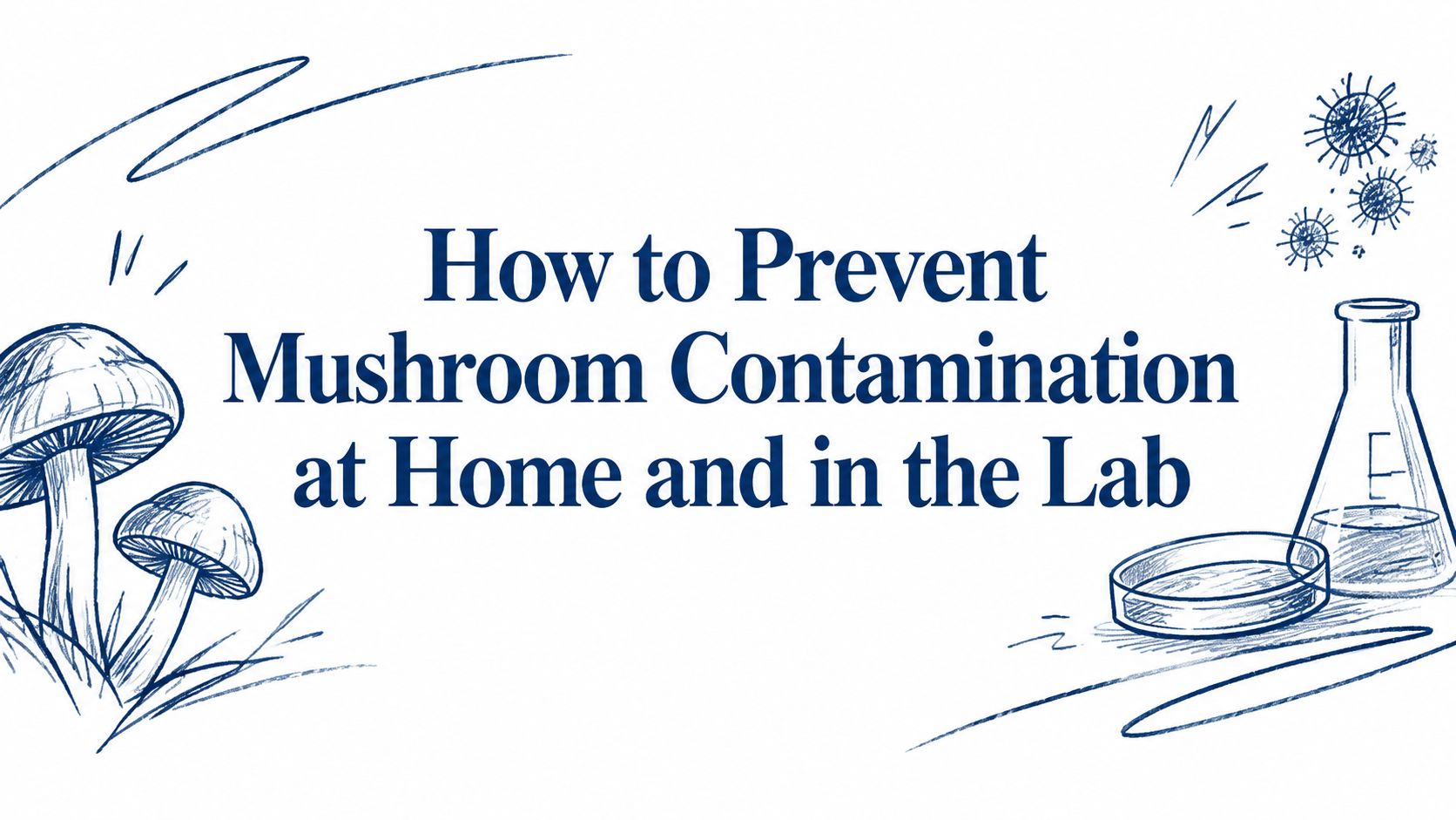 How to Prevent Mushroom Contamination at Home and in the Lab