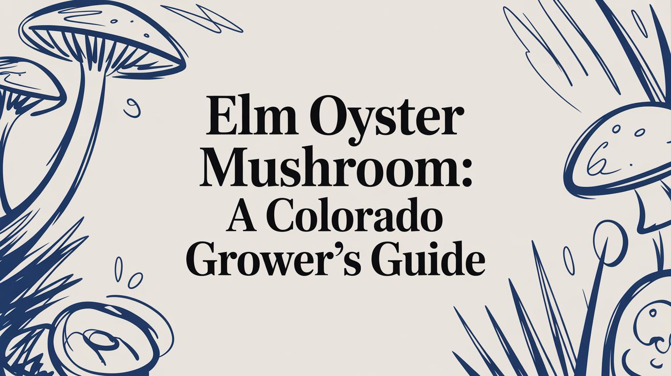 Elm Oyster Mushroom: A Colorado Grower's Guide