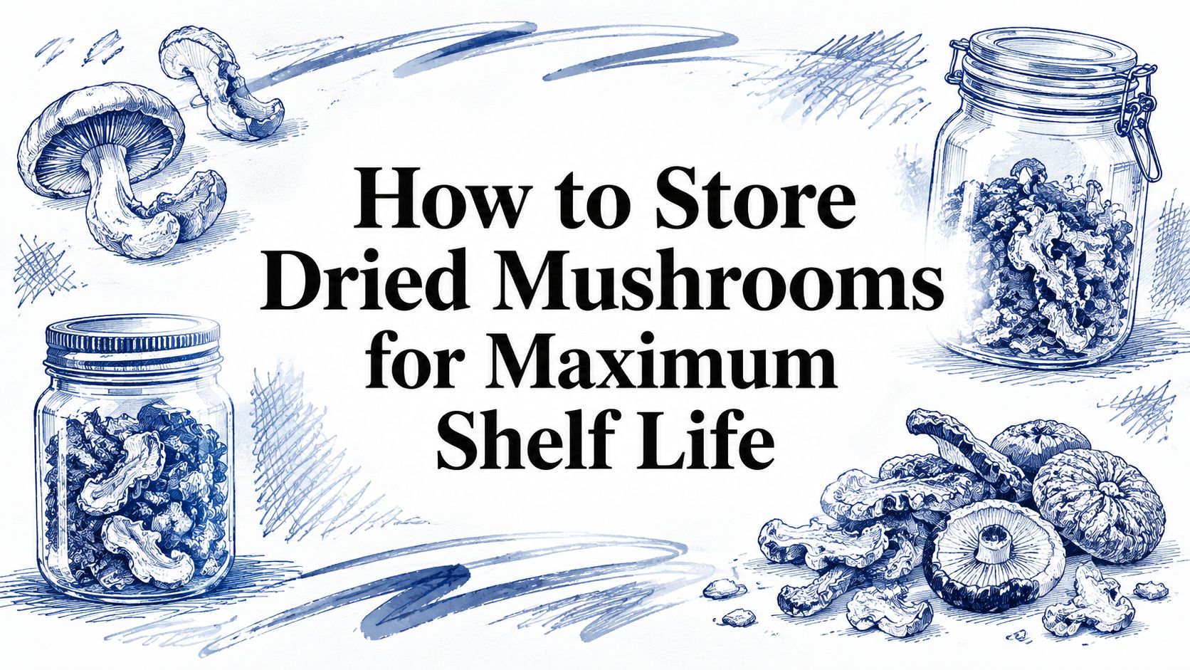 How to Store Dried Mushrooms for Maximum Shelf Life